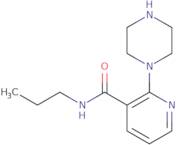 2-(Piperazin-1-yl)-N-propylnicotinamide