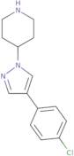 4-(4-(4-chlorophenyl)-1h-pyrazol-1-yl)piperidine