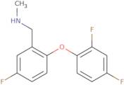 2-(2,4-Difluorophenoxy)-5-fluoro-N-methylbenzylamine