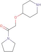 1-(4-Piperidinyloxy)acetylpyrrolidine