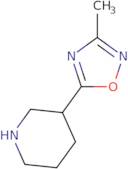 3-(3-Methyl-[1,2,4]oxadiazol-5-yl)-piperidine