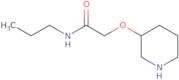 2-(Piperidin-3-yloxy)-N-propylacetamide