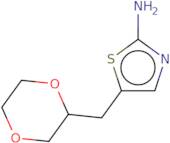 5-[(1,4-Dioxan-2-yl)methyl]-1,3-thiazol-2-amine