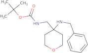 (4-Benzylamino-tetrahydro-pyran-4-ylmethyl)-carbamic acid tert-butyl ester