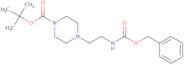 tert-Butyl 4-(2-(((benzyloxy)carbonyl)amino)ethyl)piperazine-1-carboxylate