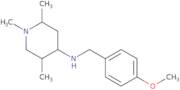 (4-Methoxy-benzyl)-(1,2,5-trimethyl-piperidin-4-yl)-amine