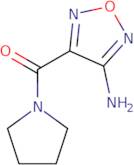 4-(Pyrrolidine-1-carbonyl)-1,2,5-oxadiazol-3-amine