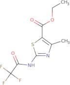 Ethyl 5-methyl-3-(2,2,2-trifluoroacetylamino)-2,4-thiazolecarboxylate