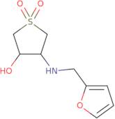 3-[(Furan-2-ylmethyl)amino]-4-hydroxy-1λ6-thiolane-1,1-dione