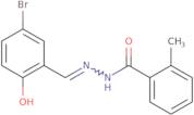 N-[(1E)-2-(5-Bromo-2-hydroxyphenyl)-1-azavinyl](2-methylphenyl)carboxamide