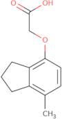 [(7-Methyl-2,3-dihydro-1H-inden-4-yl)oxy]acetic acid