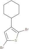2,5-Dibromo-3-cyclohexylthiophene