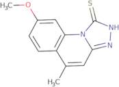 8-Methoxy-5-methyl-[1,2,4]triazolo[4,3-a]quinoline-1-thiol