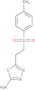 5-[2-(Toluene-4-sulfonyl)ethyl]-[1,3,4]-thiadiazol-2-ylamine