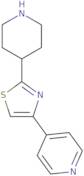 4-[2-(Piperidin-4-yl)-1,3-thiazol-4-yl]pyridine