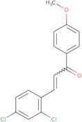 (2E)-3-(2,4-Dichlorophenyl)-1-(4-methoxyphenyl)prop-2-en-1-one