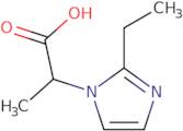 2-(2-Ethyl-1H-imidazol-1-yl)propanoic acid