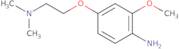 4-[2-(Dimethylamino)ethoxy]-2-methoxyaniline