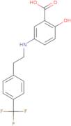 2-Hydroxy-5-({2-[4-(trifluoromethyl)phenyl]ethyl}amino)benzoic acid