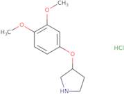 (3R)-3-(3,4-Dimethoxyphenoxy)pyrrolidine