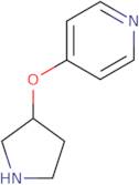 4-[(3R)-Pyrrolidin-3-yloxy]pyridine