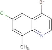 4-Bromo-6-chloro-8-methylquinoline