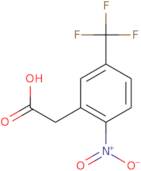 (2-Nitro-5-trifluoromethylphenyl)acetic acid