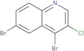 3-Chloro-4,6-dibromoquinoline