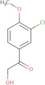 1-(3-Chloro-4-methoxyphenyl)-2-hydroxyethan-1-one