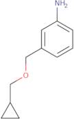 3-[(Cyclopropylmethoxy)methyl]aniline
