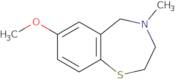 2,3,4,5-Tetrahydro-7-methoxy-4-methyl-1,4-benzothiazepine