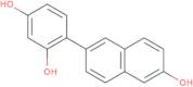 4-(6-Hydroxynaphthalen-2-yl)benzene-1,3-diol