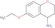 6-Ethoxy-3,4-dihydro-2H-1-benzopyran-4-amine
