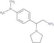 [4-(2-Amino-1-pyrrolidin-1-ylethyl)phenyl]dimethylamine