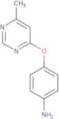 4-[(6-Methylpyrimidin-4-yl)oxy]aniline