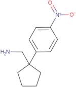 [1-(4-Nitrophenyl)cyclopentyl]methanamine