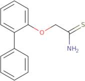 2-(2-Phenylphenoxy)ethanethioamide