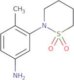 2-(5-Amino-2-methylphenyl)-1Î»â¶,2-thiazinane-1,1-dione