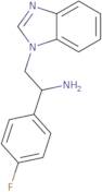 2-(1H-1,3-Benzodiazol-1-yl)-1-(4-fluorophenyl)ethan-1-amine
