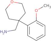 [4-(2-Methoxyphenyl)oxan-4-yl]methanamine