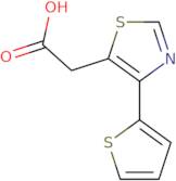 2-[4-(Thiophen-2-yl)-1,3-thiazol-5-yl]acetic acid