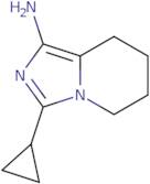 3-Cyclopropyl-5,6,7,8-tetrahydroimidazo[1,5-a]pyridin-1-amine
