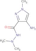 4-Amino-N',N',1-trimethyl-1H-pyrazole-3-carbohydrazide