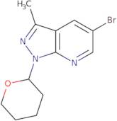 5-bromo-3-methyl-1-(tetrahydro-2H-pyran-2-yl)-1H-pyrazolo[3,4-b]pyridine