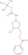 [2-Hydroxy-4-[(2-methylpropan-2-yl)oxycarbonylamino]cyclopentyl]methyl benzoate