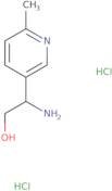 2-Amino-2-(6-methylpyridin-3-yl)ethan-1-ol dihydrochloride