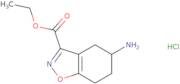 ethyl 5-amino-4,5,6,7-tetrahydrobenzo[d]isoxazole-3-carboxylate hydrochloride