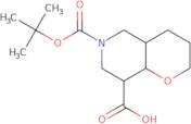 Racemic-(4aR,8S,8aR)-6-(tert-butoxycarbonyl)octahydro-2H-pyrano[3,2-c]pyridine-8-carboxylic acid