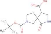 Racemic-(4S,5R)-7-(tert-butoxycarbonyl)-1-oxo-2,7-diazaspiro[4.4]nonane-4-carboxylic acid