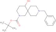 tert-butyl 9-benzyl-5-hydroxy-2,9-diazaspiro[5.5]undecane-2-carboxylate